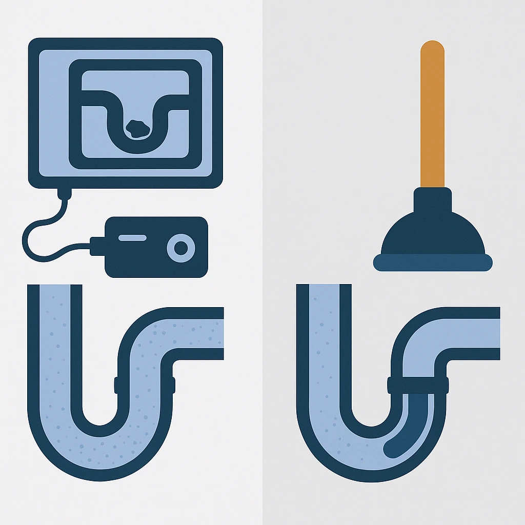 Απόφραξη ή Έλεγχος με Κάμερα; Ποιες είναι οι διαφορές στο κάθε πρόβλημα