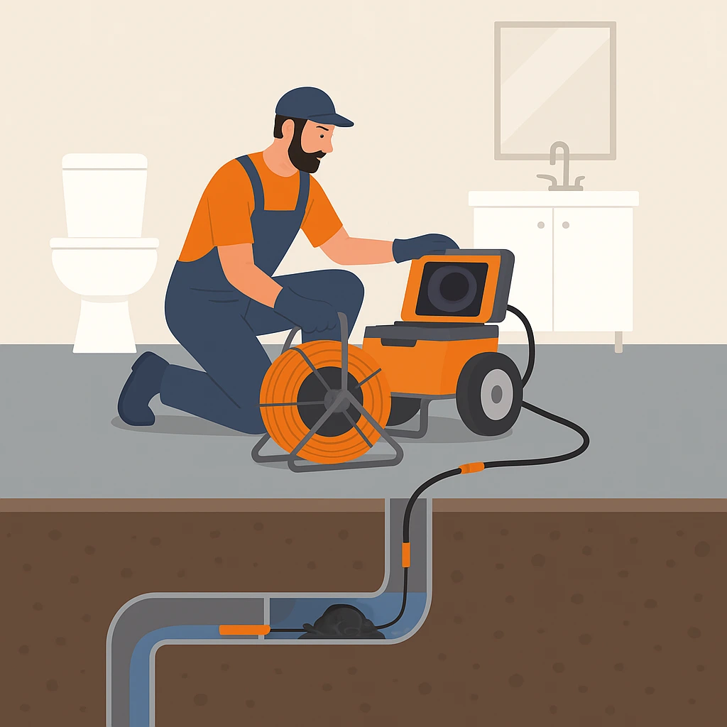 Έλεγχος Αποχέτευσης με Κάμερα